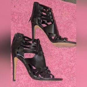 Steve Madden Black Medelia Shoes: Size: 9